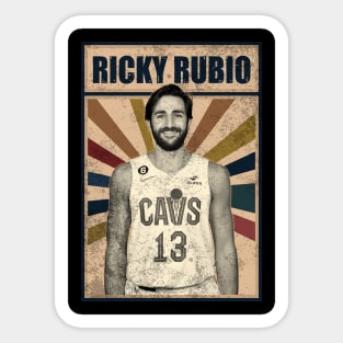 Cleveland Cavaliers Ricky Rubio Sticker